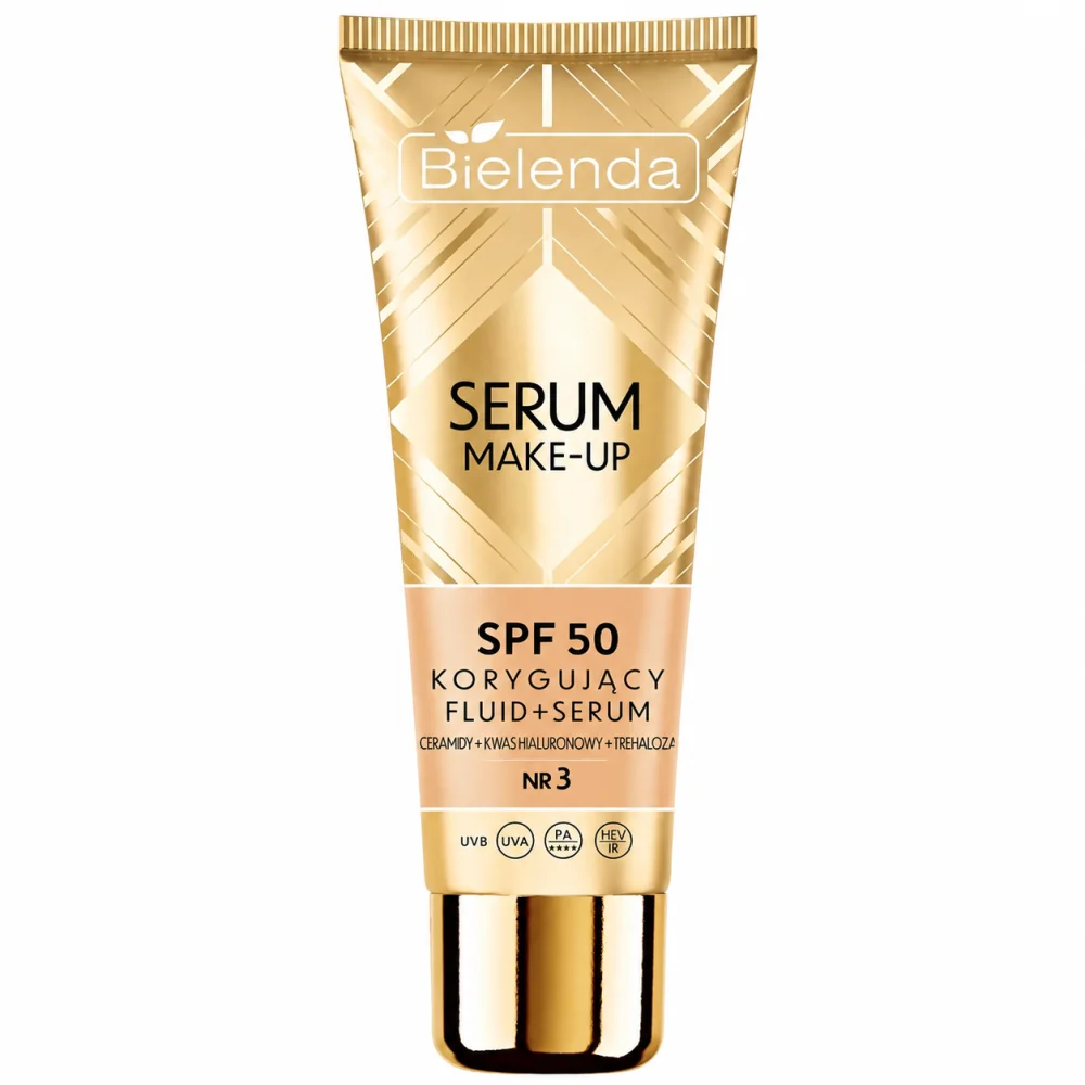BIELENDA SERUM CORRECTIF MAKE-UP FLUID SPF50 N3 SUNNY BEIGE 30ML
