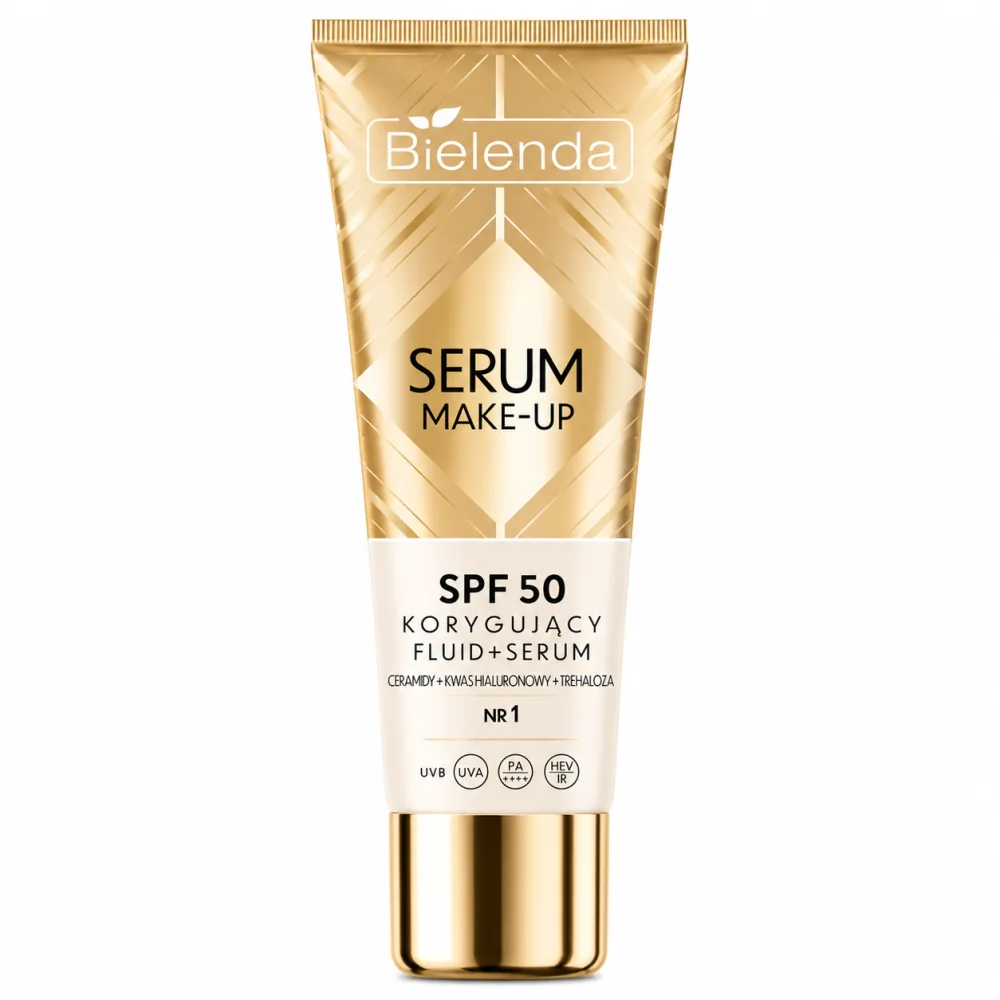 BIELENDA SERUM CORRECTIF MAKE-UP FLUID SPF50 N1 LIGHT BEIGE 30g