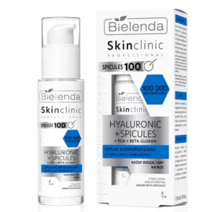 BIELENDA SKIN CLINIC PROFESSIONAL - SÉRUM HYDRATANT & STIMULANT À L’ACIDE HYALURONIQUE AVEC SPICULES 30 ML