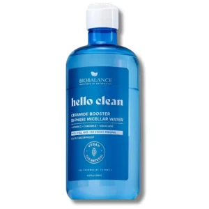 BIO BALANCE HELLO CLEAN - EAU MICELLAIRE BIPHASÉE BOOSTER DE CÉRAMIDES 500 ML