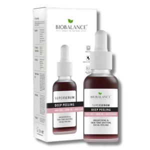 BIOBALANCE - DEEP PEELING SERUM AHA10% + BHA2% + RED ALGAE 30ML