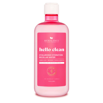 Biobalance Hello Clean Eau Micellaire Hydratante Hyaluronique 500ml