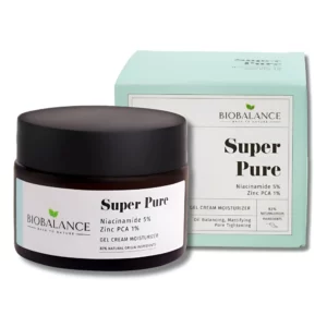 BIOBALANCE SUPER PURE - CREME HYDRATANTE PEAUX GRASSES A TENDANCE ACNEIQUE 50ML