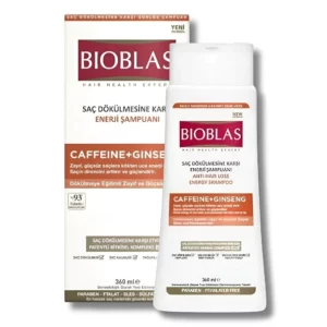 BIOBLAS - SHAMPOING ENERGISANT CAFFEINE+GINSENG 360ML