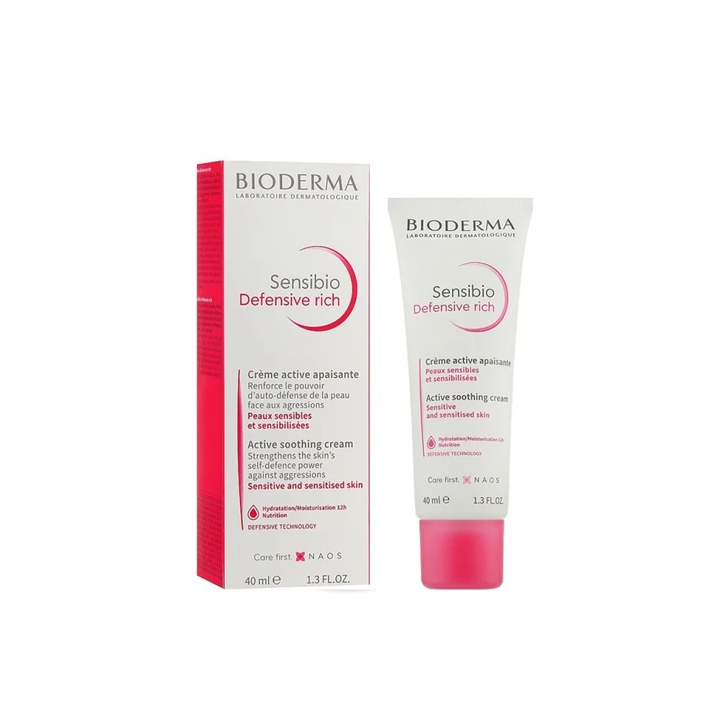 Bioderma Sensibio Defensive Rich - Crème active apaisante - 40ml