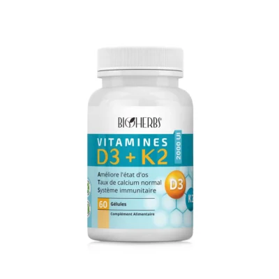 Bioherbs Vitamines D3+K2 30 gelules