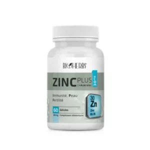 Bioherbs Zinc Plus + Acerola 60 gelules