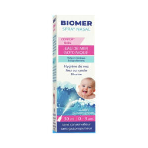 BIOMER Baby Spray Nasal Eau De Mer Isotonique 30ml