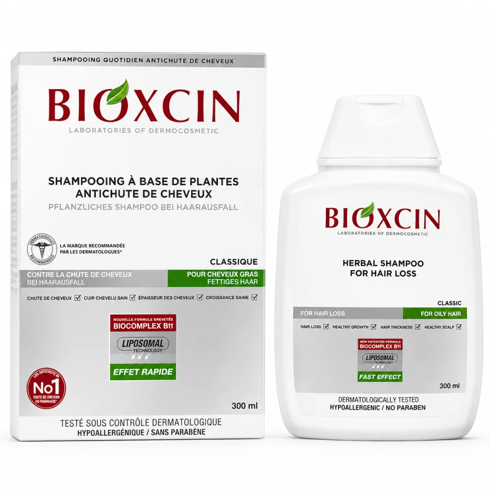 BIOXCIN - SHAMPOOING CHEVEUX GRAS 300ML