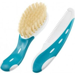 NUK Brosse Et Peigne Bleu
