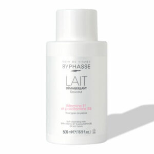 BYPHASSE Lait Demaquillant Douceur Pompe 500ml