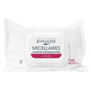 BYPHASSE LINGETTES DÉMAQUILLANTES 25U