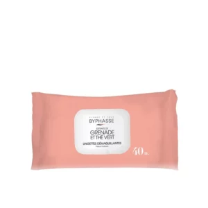 BYPHASSE LINGETTES GRENADE ET THE VERT U 40 PEAU MATURE