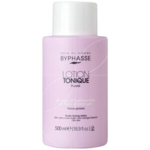 Lotion Tonique Pureté à L’eau D’hamamélis et Fleur D’oranger Peaux Grasses 500ml
