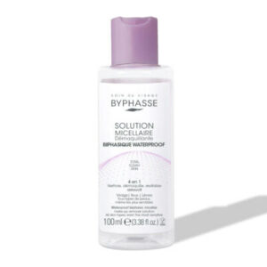 Byphasse Solution Micellaire Demaquillante 4 en 1 Biphasique Waterproof 100ml