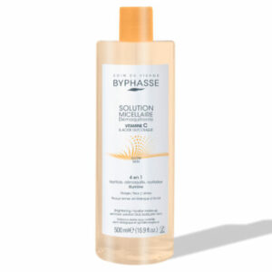 Byphasse Solution Micellaire Démaquillante Vitamine C et Acide Glycolique 500ml