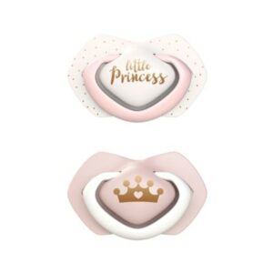Canpol 2 Sucettes Toucher Leger 0-6M Symetrique ROYAL BABY