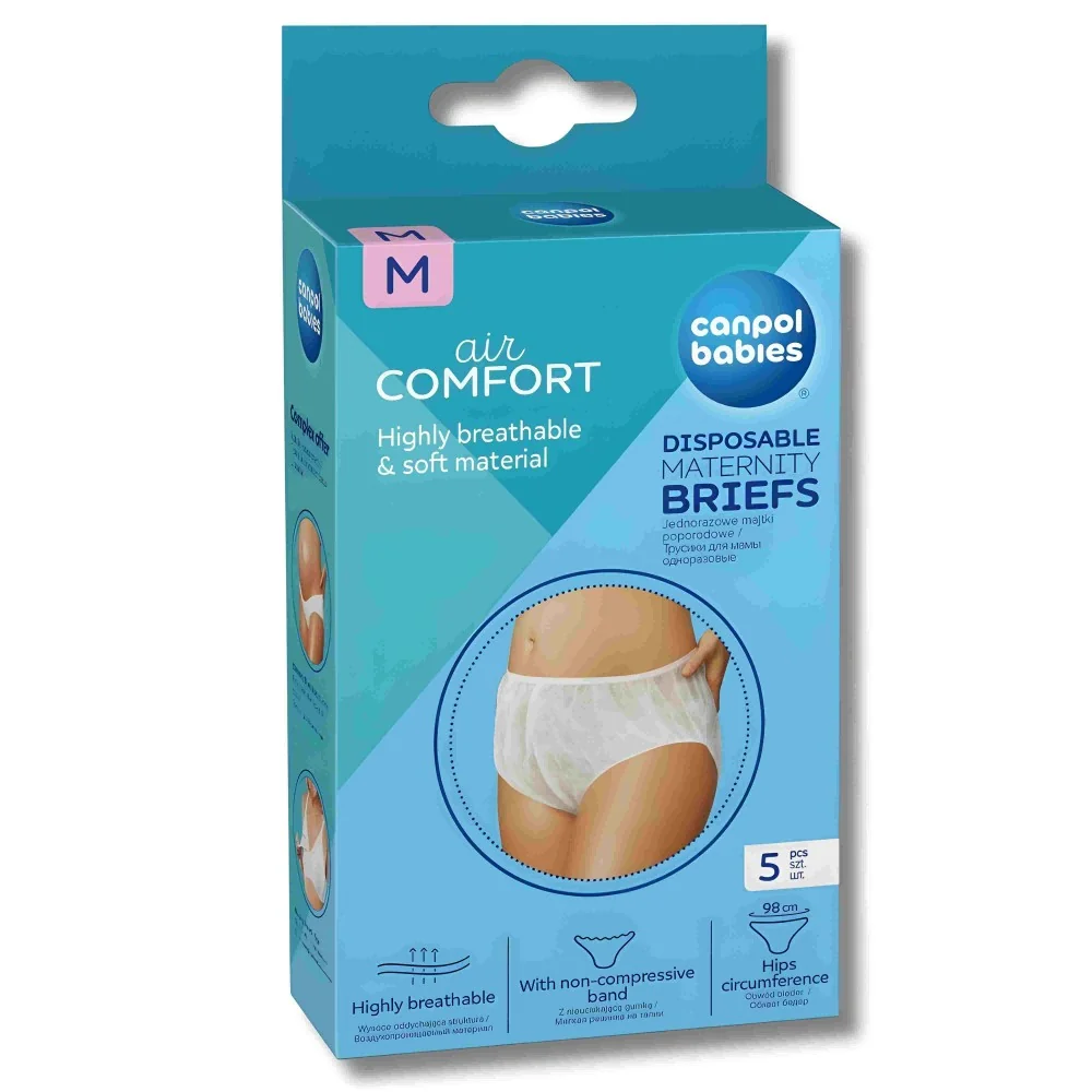 CANPOL - 5 CULOTTES MATERNITÉ JETABLES MEDIUM