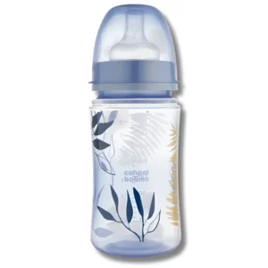 CANPOL CANPOL - BIBERON ANTICOLIQUE COL LARGE +3MOIS 240ML GOLD-35/240-BLU
