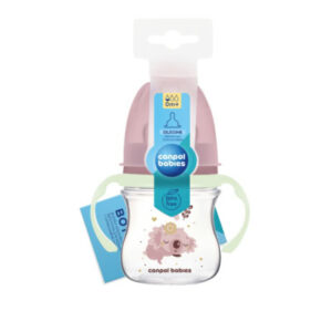 Canpol Biberon Anticolique Col Large Sleepy Koala Pink 120ml