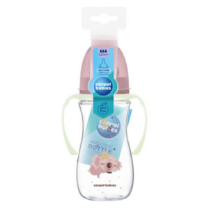 Canpol Biberon Col Large Anticolique Sleepy Koala Pink 300ml