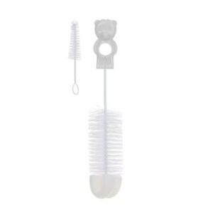 Canpol Brosse pour Biberons et Tetines avec Eponge Blanc