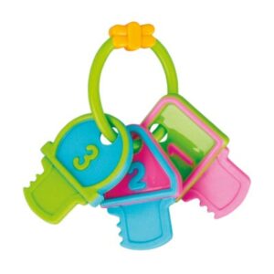 Canpol Hochet pour Bebes avec Anneau de Dentition KEYS