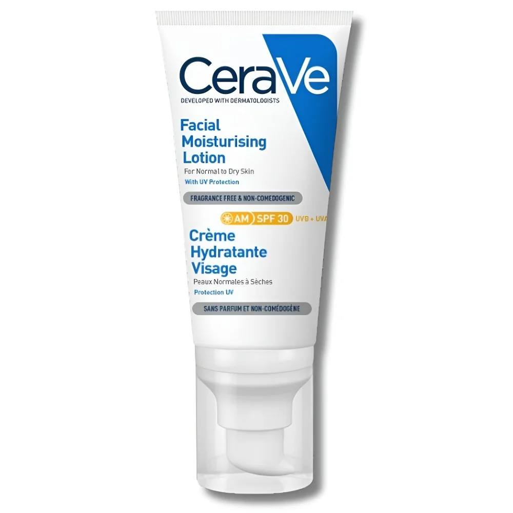 CERAVE - CREME JOUR HYDRATANTE SPF30 PEAUX NORMALES A SECHES 52ML