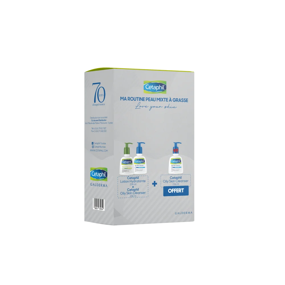 CETAPHIL MA ROUTINE PEAU MIXTE A GRASSE