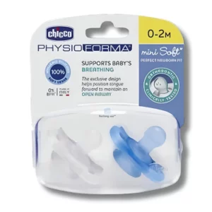 CHICCO - LOT DE 2 MICRO SUCETTES 0-2MOIS