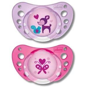 CHICCO - LOT DE 2 SUCETTES PHYSIO FORMA 6-16MOIS