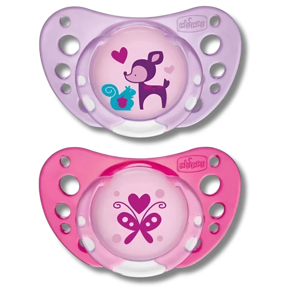 CHICCO - LOT DE 2 SUCETTES PHYSIO FORMA 6-16MOIS