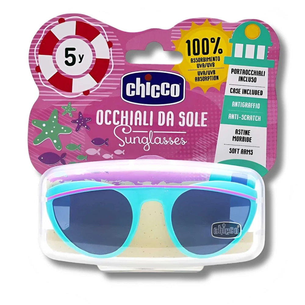 CHICCO - LUNETTES DE SOLEIL VERT D'EAU +5ANS