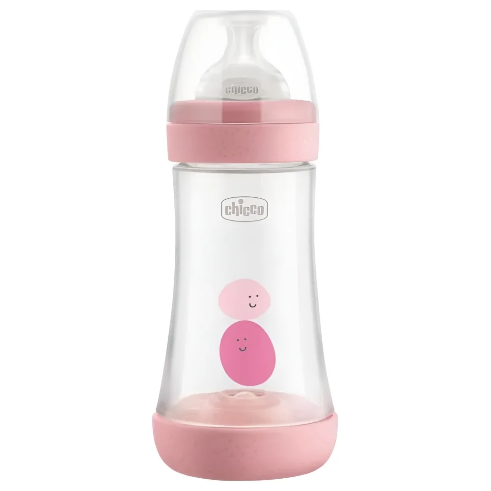 CHICCO PERFECT 5 - BIBERON EN PLASTIQUE PP +2MOIS 240ML