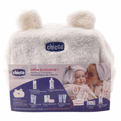 Chicco Coffret Naissance 7 Produits Bebe + Trousse Pratique Offerte