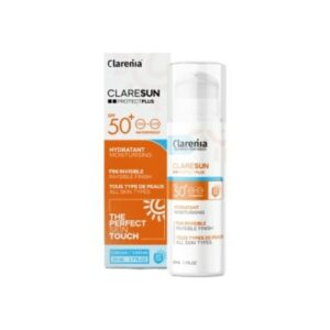 Clarenia Ecran Protect Plus Hydratant Invisible SPF50+