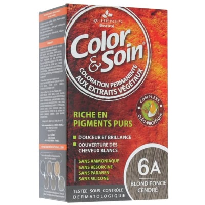 3 Chênes Color et Soin Coloration Permanente Blond Foncé Cendré 6A