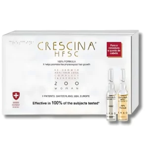 CRESCINA TTT COMPLET (ANTI CHUTE+REPOUSSE) 500 femme 10 +10 AMPOULES