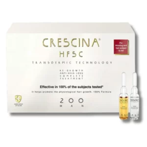 CRESCINA TTT COMPLET (ANTI CHUTE+REPOUSSE) 500 HOMME 10 +10 AMPOULES
