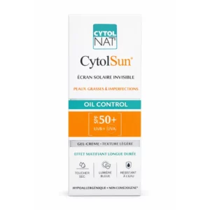 CYTOLNAT CYTOLSUN OIL CONTROL - ECRAN SOLAIRE INVISIBLE SPF50+ 50ML