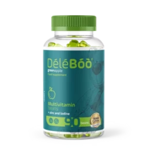 Deleboo Multivitamines Zinc+Iodine Pomme 90 Beans