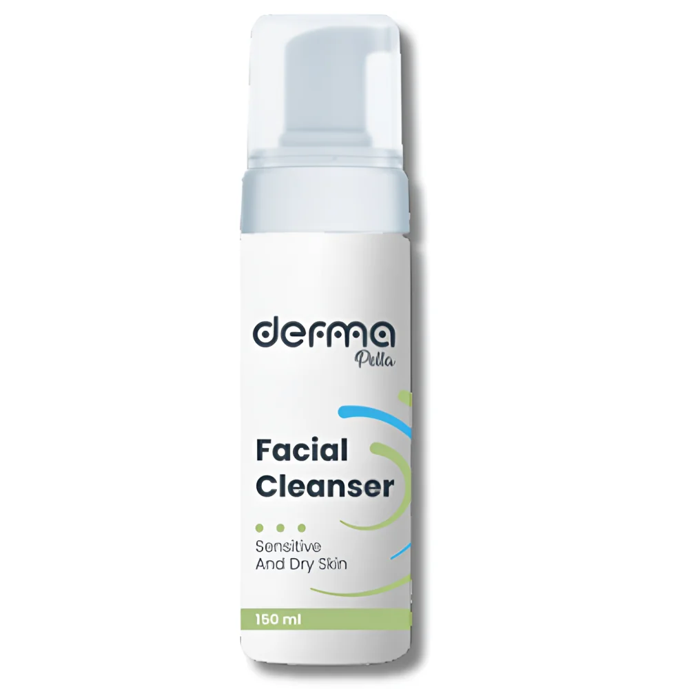 DERMA PELLA - MOUSSE NETTOYANTE PEAUX SECHES ET SENSIBLES 150 ML