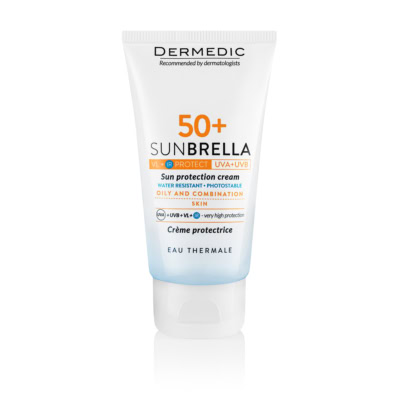 Dermedic Sunbrella Creme Solaire SPF50+ Peaux Mixte a Grasse 40ml