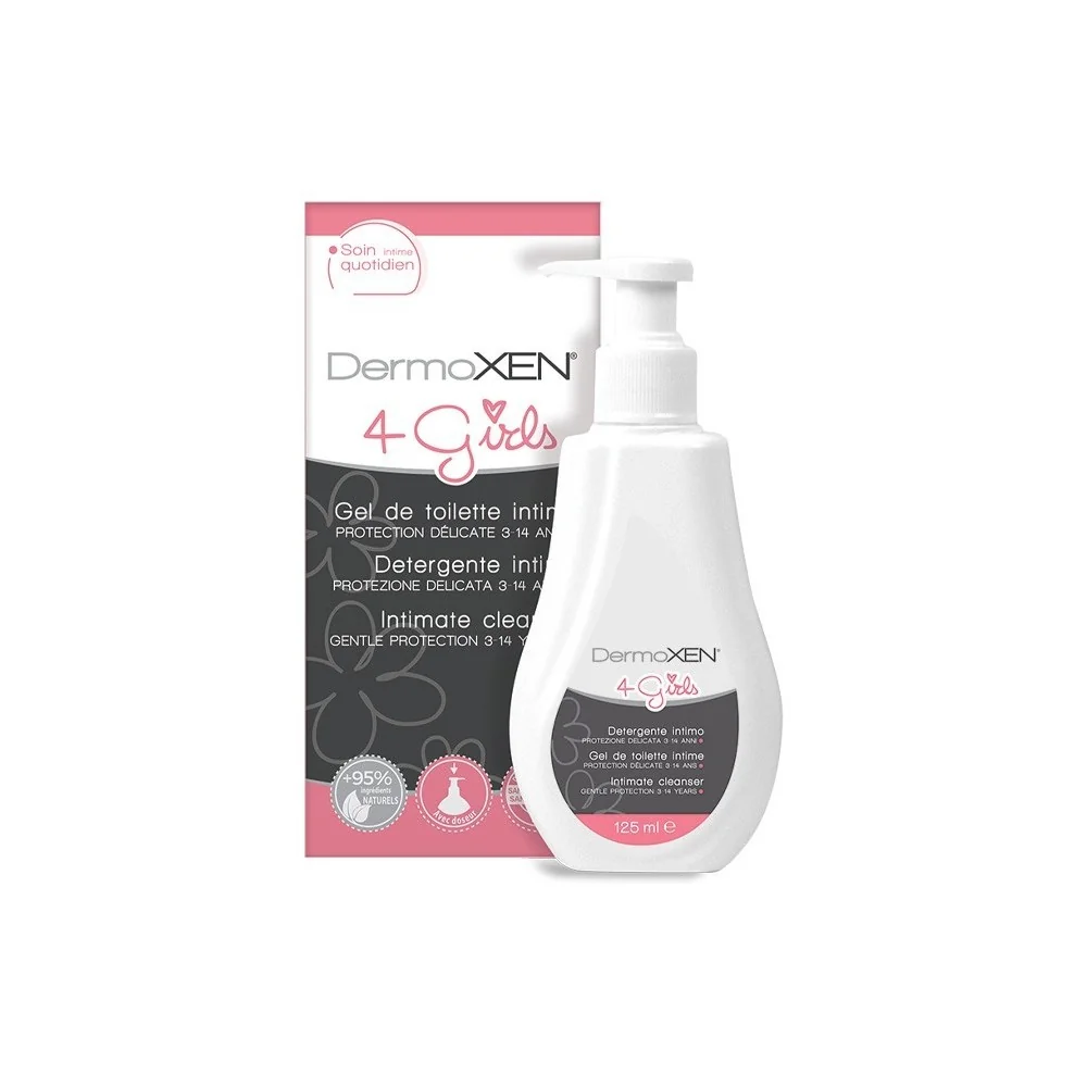DERMOXEN GEL DE TOILETTE INTIME 4 GIRLS 125ML