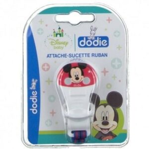 DODIE ATTACHE SUCETTE RUBAN MICKEY