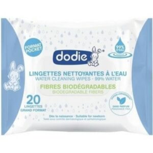 DODIE Lingettes Nettoyantes A L'eau X 20