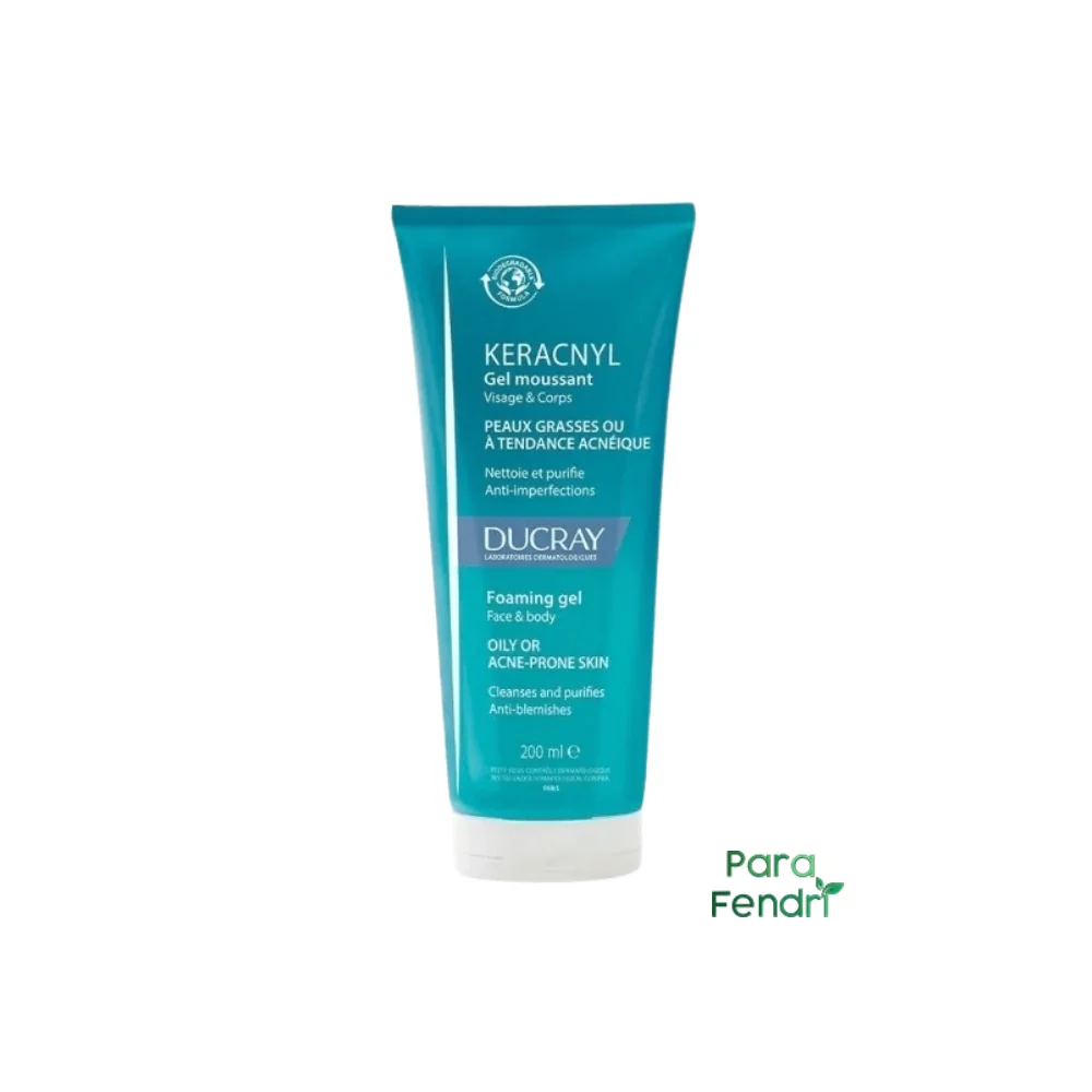 Ducray Keracnyl Gel Moussant 200ml