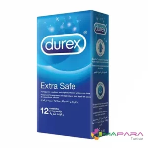 DUREX extra safe 12 preservatifs