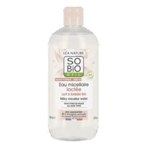 SO BIO Mon Lait d’Ânesse Eau Micellaire Lactée Bio 500ml