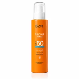 ECLAIRE SUNCLAIR - SPRAY SOLAIRE VISAGE ET CORPS SPF 50+ ENFANT ET ADULTE 150ML